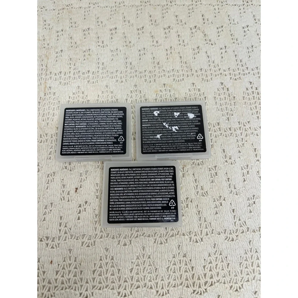 Mary Kay Mineral Eye Color Bundle Sweet Plum Lime Emerald Eyeshadow Lot of 3